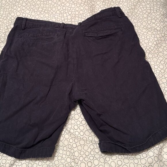 ZARA Men's Shorts - Navy - Waist 32 - Picture 2 of 3